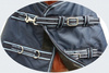 TOUGH HORSE - Regen Winterdecke - HALF NECK - 50gr. - 1200D - Größen: 74´´(125cm) bis 80´´ (155cm)