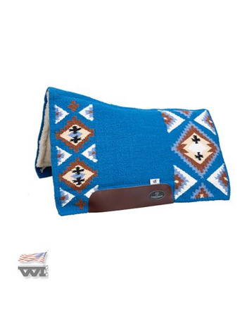 Saddle pad CSF WI Sonora / royal