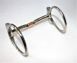 KS SS B. Allen D-Ring Snaffle – Copper Roller – (20443)