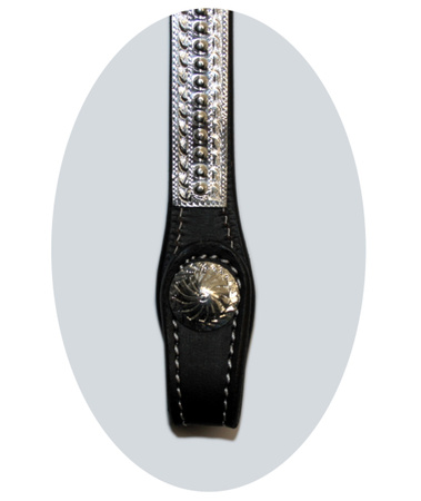CE Classic Show Kopfstück - Sterling Silver Coated - 1 Ohr - AS6012