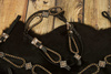 zestaw lptrick bridle + napierśnik w stylu vintage