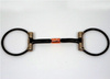 BS/GS B. Allen D-Ring Snaffle Bit - Show mit Silber - 5 '' oder 5,5 '' Breite