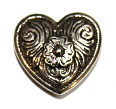 "ILC" Concho with Chicago Screw - Hearts / HERZ - 2 versch. Größen (7414-06/07)