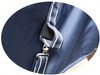 TOUGH HORSE - Regen Winterdecke - HALF NECK - 100gr. - 1200D - NAVY - 76´´ (135cm) & 78´´ (145cm)
