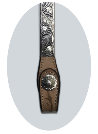 CE Classic Show Kopfstück - Sterling Silver Coated - 1 Ohr - AS6010