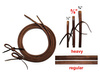 EE Tack Premium Profi Harness Zügel - Heavy Harness Tack - 5/8´´ - 8´ft long
