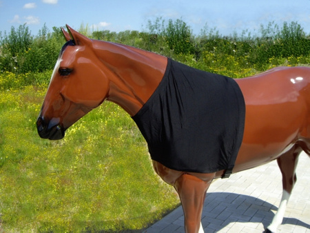 Stretch Rug - Hals/Schulter - verschiedene Größen - SCHWARZ