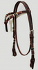 EE Tack Kopfstück - SHOW - Fut. Stirnband - AG-102