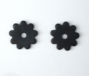 Sporenräder - Black Iron - Paarweise (2 Stück) - Durchmesser 27mm