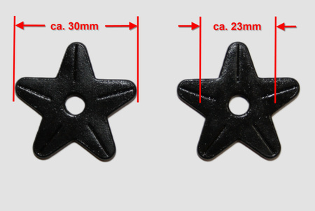 Sporenräder - Paarweise (2 Stück) - Durchmesser 30mm - 258426