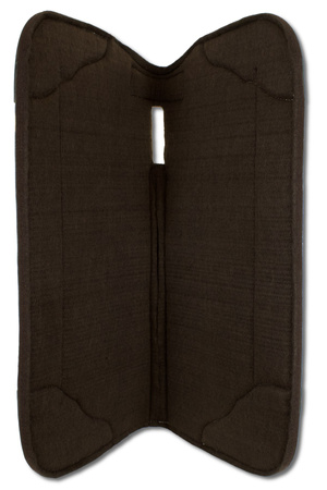 saddle pad anatomiczny lptrick / brown