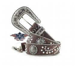 Belt Stars&Stripes STONE- 1 brown