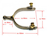 KS SS Engraved Short Ball End Spurs (35053)