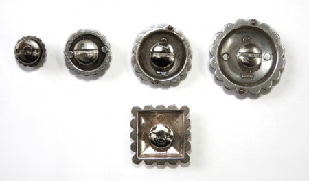 "ILC" Concho with Chicago Screw - TURQUISE - Eckig / Quadratisch (7122-0..)