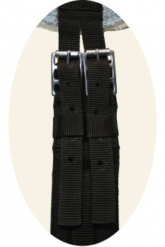 Saddle pad do jazdy na oklep ze strzemionami Gemustert