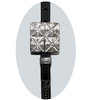 CE Classic Show Kopfstück - Sterling Silver Coated - 1 Ohr - AS6012