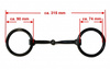KS Heavy Iron Ring Snaffle Bit – 5´´ (201433)