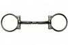 KS SS B. Allen D-Ring Snaffle – SS Roller - 5 '' oder 5,5 '' Breite (20441)