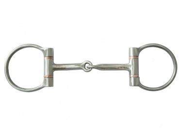 HYX SS Brushed D-Ring Snaffle – 5´´ oder 5,5´´ - 2557121M