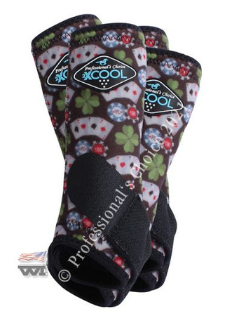 Protective boots PROFESSIONAL´S CHOICE 2XCool Value Pack / poker