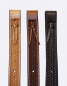 Off Billet - Basket Tooled - US Leder - 3 Farben