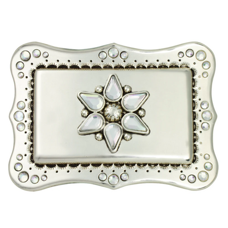 ILC Belt Buckle - Crystal Raindrop Trophy Buckle - 7883-01