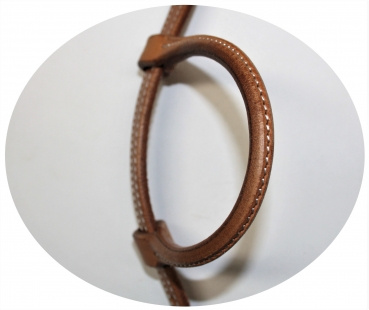 "EE Tack" Kopfstück Einohr - Herman Oak Leather - L-132