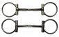 KS SS B. Allen D-Ring Snaffle – SS Roller - 5 '' oder 5,5 '' Breite (20441)
