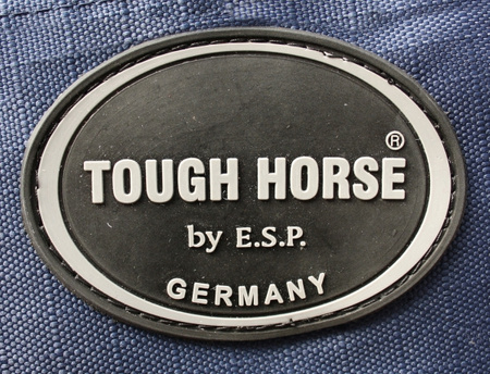 TOUGH HORSE - Regen Winterdecke - HALF NECK - 100gr. - 1200D - NAVY - 76´´ (135cm) & 78´´ (145cm)