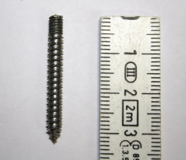 Holzschraube mit Gewinde für Conchos