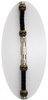 Romal Reins - mit Silber - DUNKEL - Extra Heavy