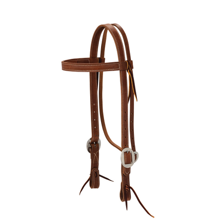 "WEAVER" - Kopfstück – Stirnband – 1´´ - Tie Ends – SS Buckle