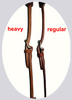 EE Tack Kopfstück - Doppeleinohr - Heavy Harness
