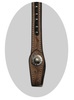 "CE Classic" Show Kopfstück - Sterling Silver Coated - 1 Ohr - AS6009