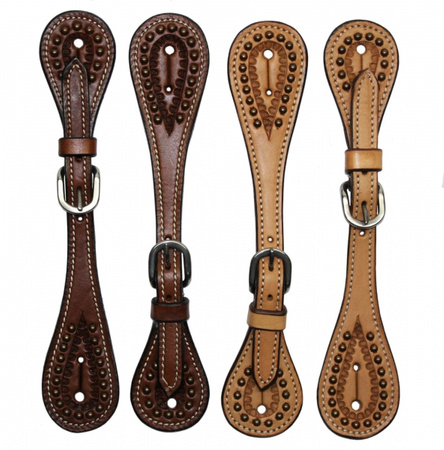 Sporenriemen - US Leder - Hell od. Mittel - AC-170