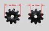 Sporenräder - Paarweise (2 Stück) - Durchmesser 22mm - 258421