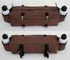 Cantle Bag - mit zwei Trinkflaschen - BRAUN