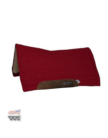 Saddle pad CSF WI Solid Color / crimson