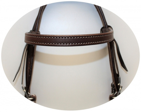 EE Tack Kopfstück Stirnband - Oiled - L-105