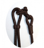 "CE" Romal Reins - Dark Brown Soft Leather