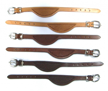 Hobble Strap´s - US Leder – Punziert - WX-7002 - Paarweise