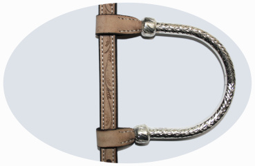 CE Classic Show Kopfstück - Sterling Silver Coated - 1 Ohr - AS6006