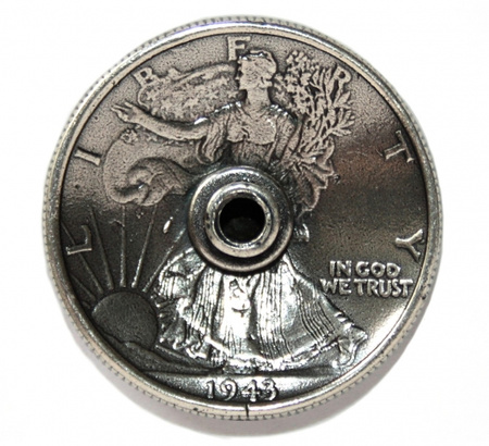 ILC Concho with Chicago Screw - Eagle / Round - 30mm (11372-04)