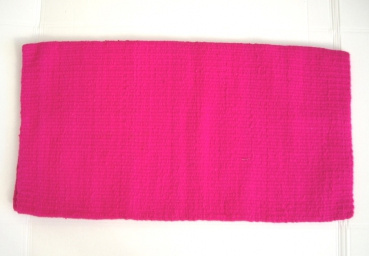 Show blanket New Zealand Wool / hot pink
