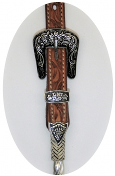 "SN Tack" Kopfstück - Doppeleinohr - Show - HS008