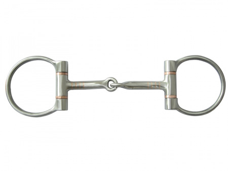 HYX SS Brushed D-Ring Snaffle – 5´´ oder 5,5´´ - 2557121M