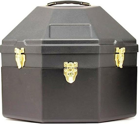 Double Hut Box - für zwei Hüte - BLACK