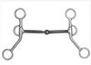 HYX - SS/BS Short Shank Snaffle Bit – BS Mundstück - 5´´ - 25255