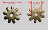Sporenräder - Paarweise (2 Stück) - Durchmesser 28mm - 258404