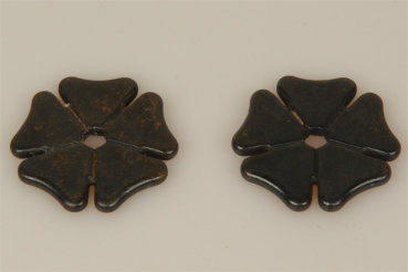 Sporenräder - Black Steel - Typ 8 - großes Kleeblatt